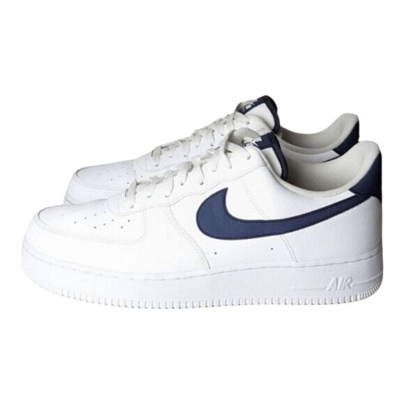 NIKE Air Force 1 Low \'Midnight Navy\' Sneakers Size 13 main image 5